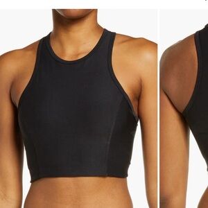 NWT OV Athena Crop XS Black